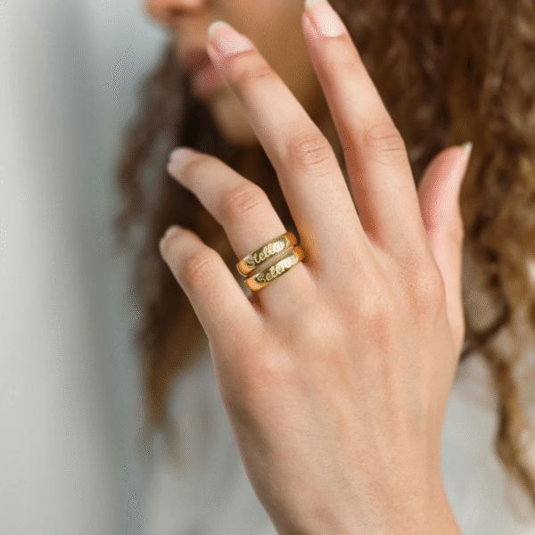 Customize Your Name Ring - Personalized & Meaningful Jewelry Gift