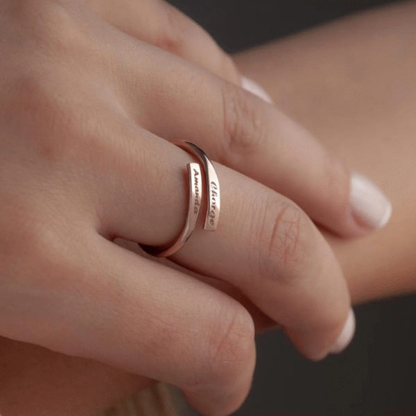 Custom Name Ring – A Unique Personalized Ring That’s Truly Yours